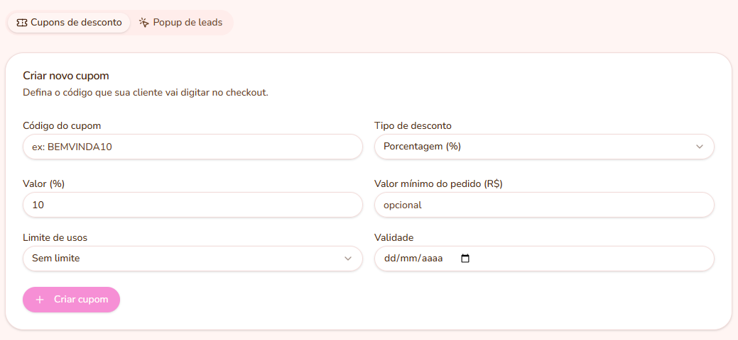 Painel de pedidos e gestão do seu negócio 6